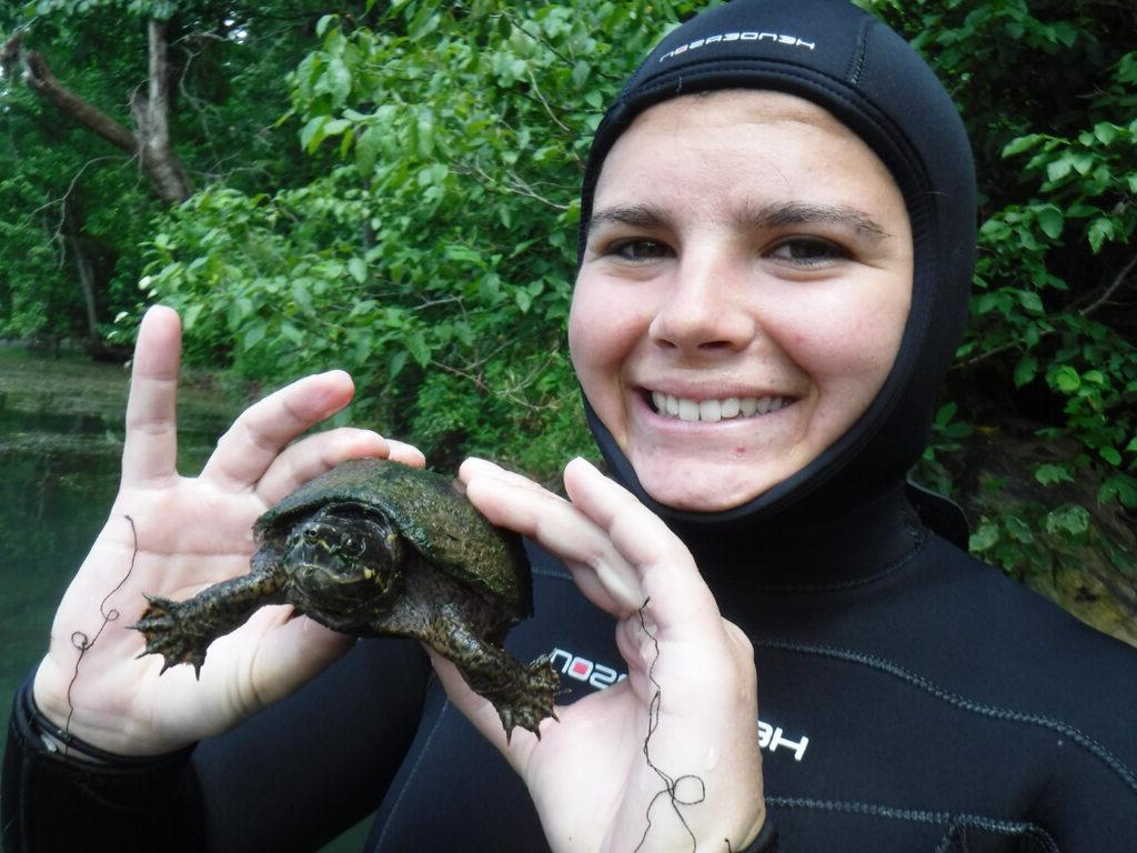 Ellie Tate ’21 turtle conservation research paper Pitt